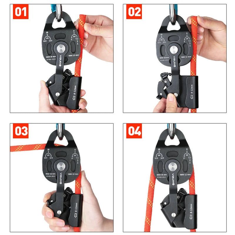 XINDA Quality Professional Lift Weight Pulley Device Rescue Survive