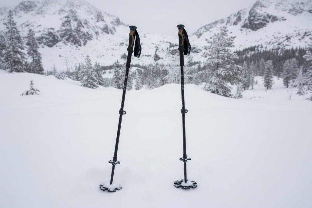 Trekking Pole Replacement Baskets — Snow, Sand & Powder Compatible (Pair)